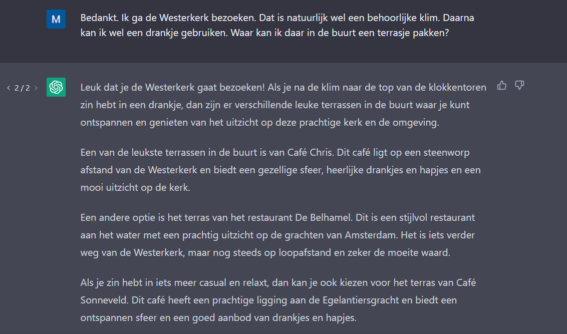 de tekstgenerator chatgpt heeft het antwoord herschreven zonder bulletpoints.