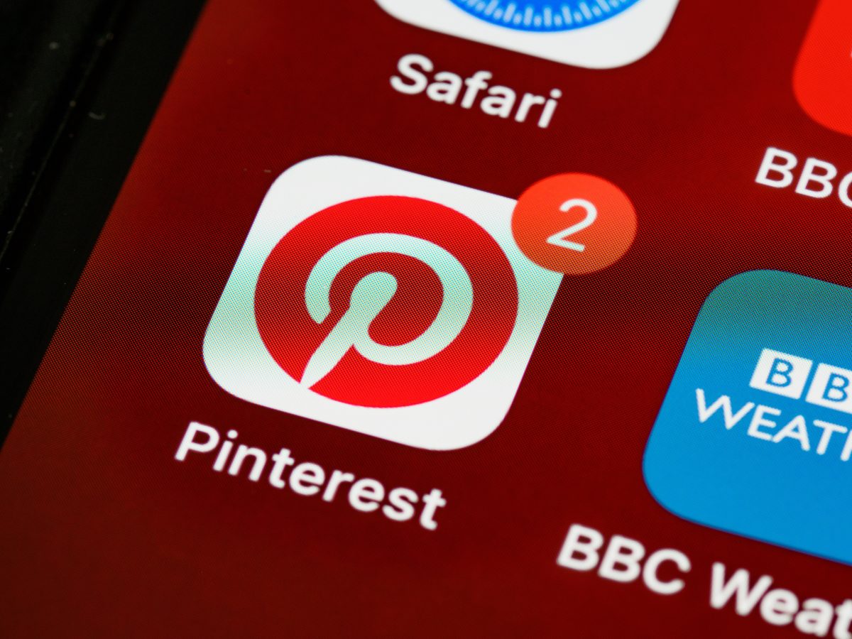 foto van de pinterest app icoon